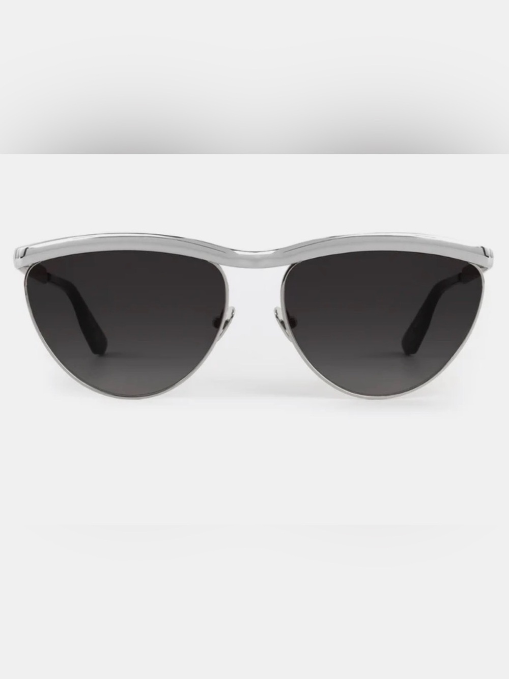 KREWE Heidi sunglasses Silver Chroma + Tortuga Noir - Picture 6 of 15